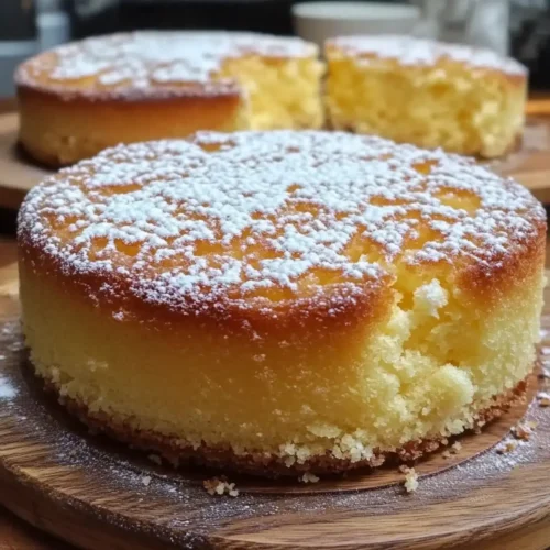 Velvety Limoncello Ricotta Cloud Cake