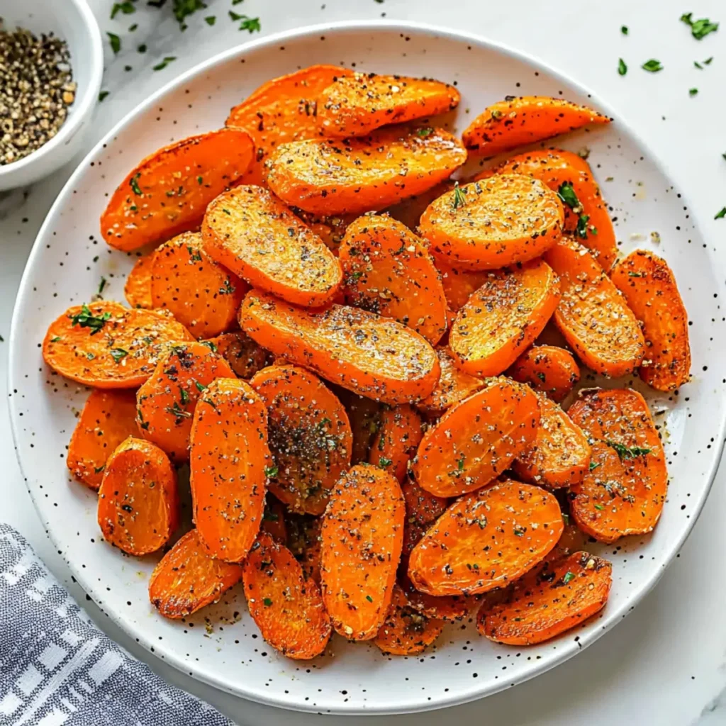 Easy Ranch Roasted Carrots – 3 ingredients