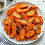 Easy Ranch Roasted Carrots – 3 ingredients