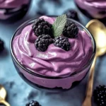 Blackberry Bliss: A Mousse That Tastes Like Summer