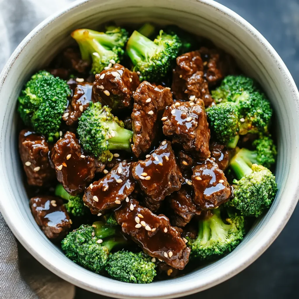Crockpot Beef and Broccoli