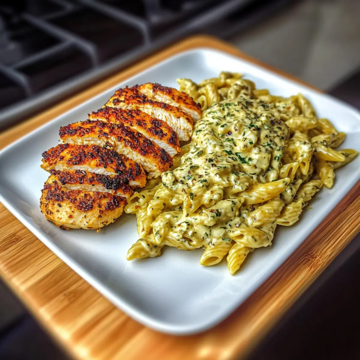 Creamy Garlic Parmesan Chicken Pasta (Easy 30-Minute Dinner!)