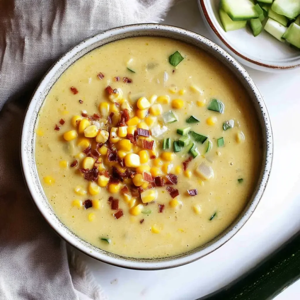 Zucchini Corn Chowder