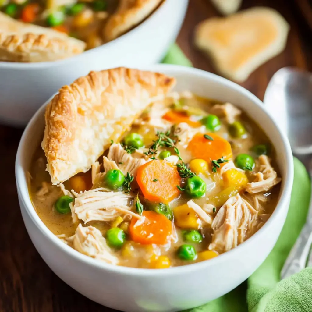 Slow Cooker Chicken Pot Pie