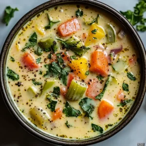 Cream of Spring Vegetable Soup
