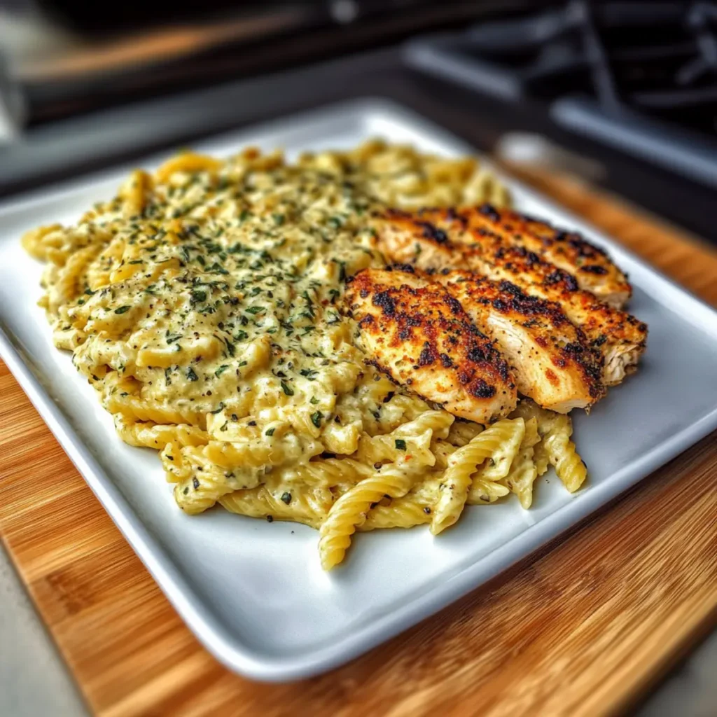 Creamy Garlic Parmesan Chicken Pasta (Easy 30-Minute Dinner!)
