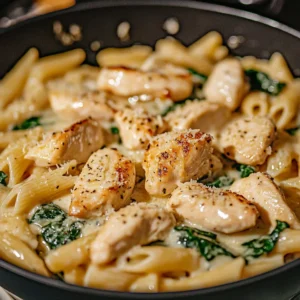 Easy Garlic Parmesan Chicken Pasta Recipe for a Healthy Dinner
