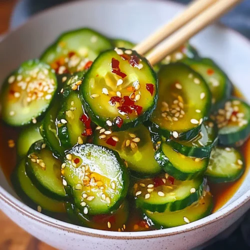 Easy Asian Cucumber Salad