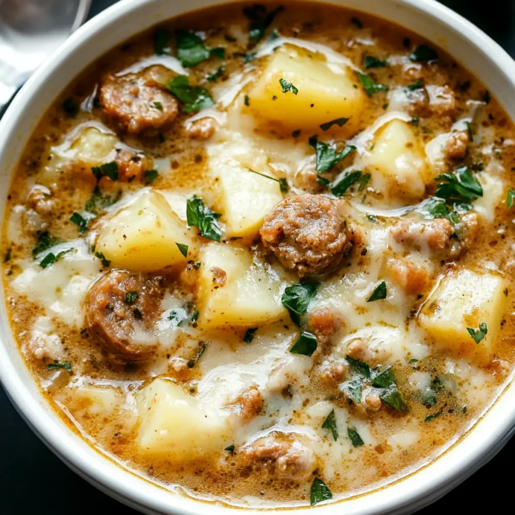 Cozy Italian Sausage and Potato Soup