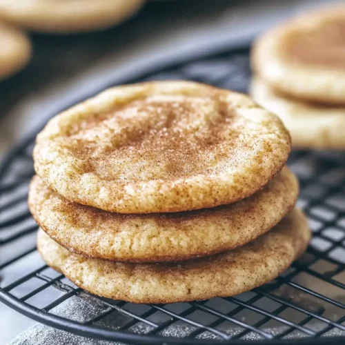 Easy Chewy Snickerdoodles