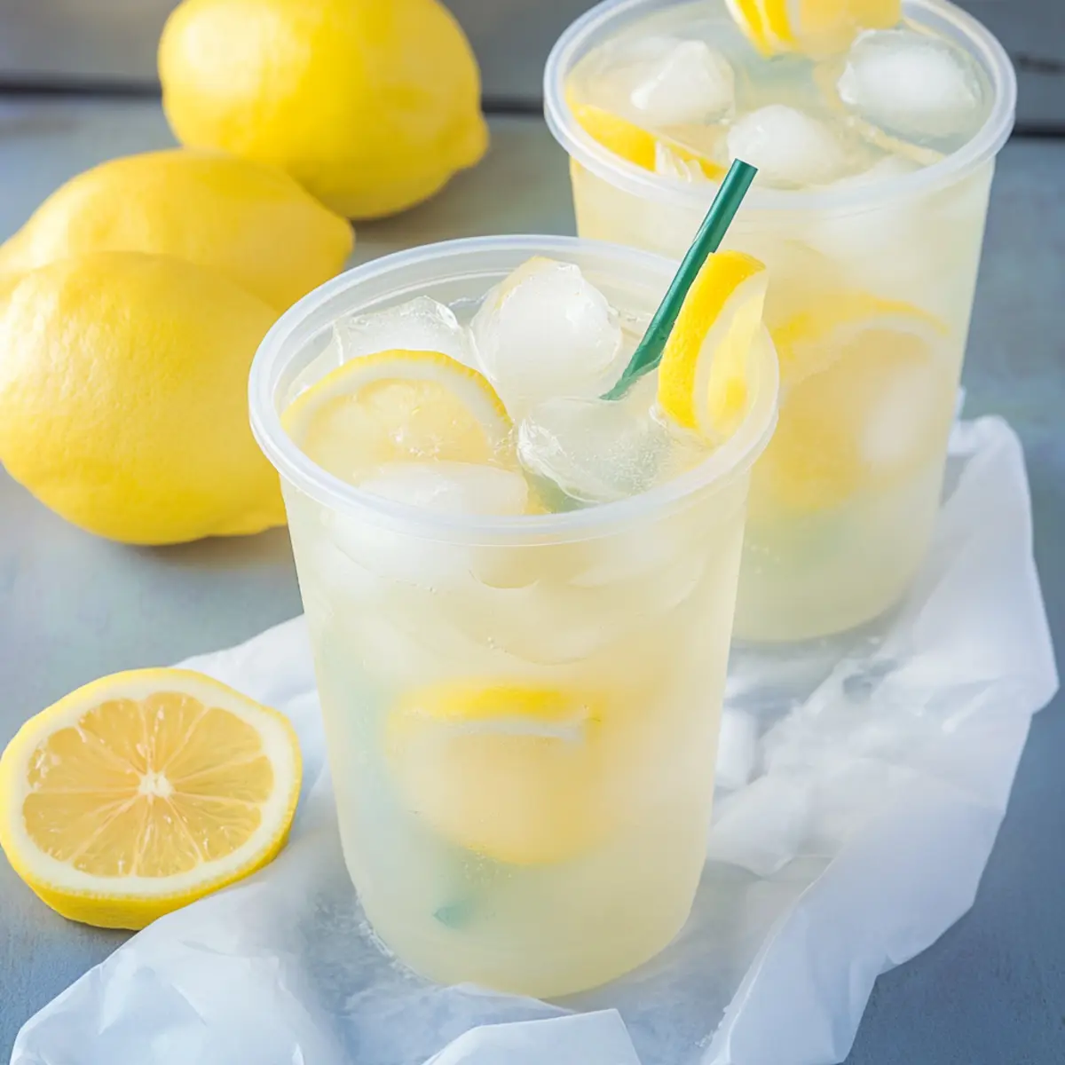 State Fair Lemonade (Shaken in a Deli Cup!)