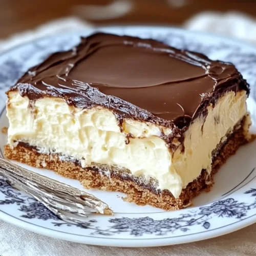 No-Bake Eclair Cake
