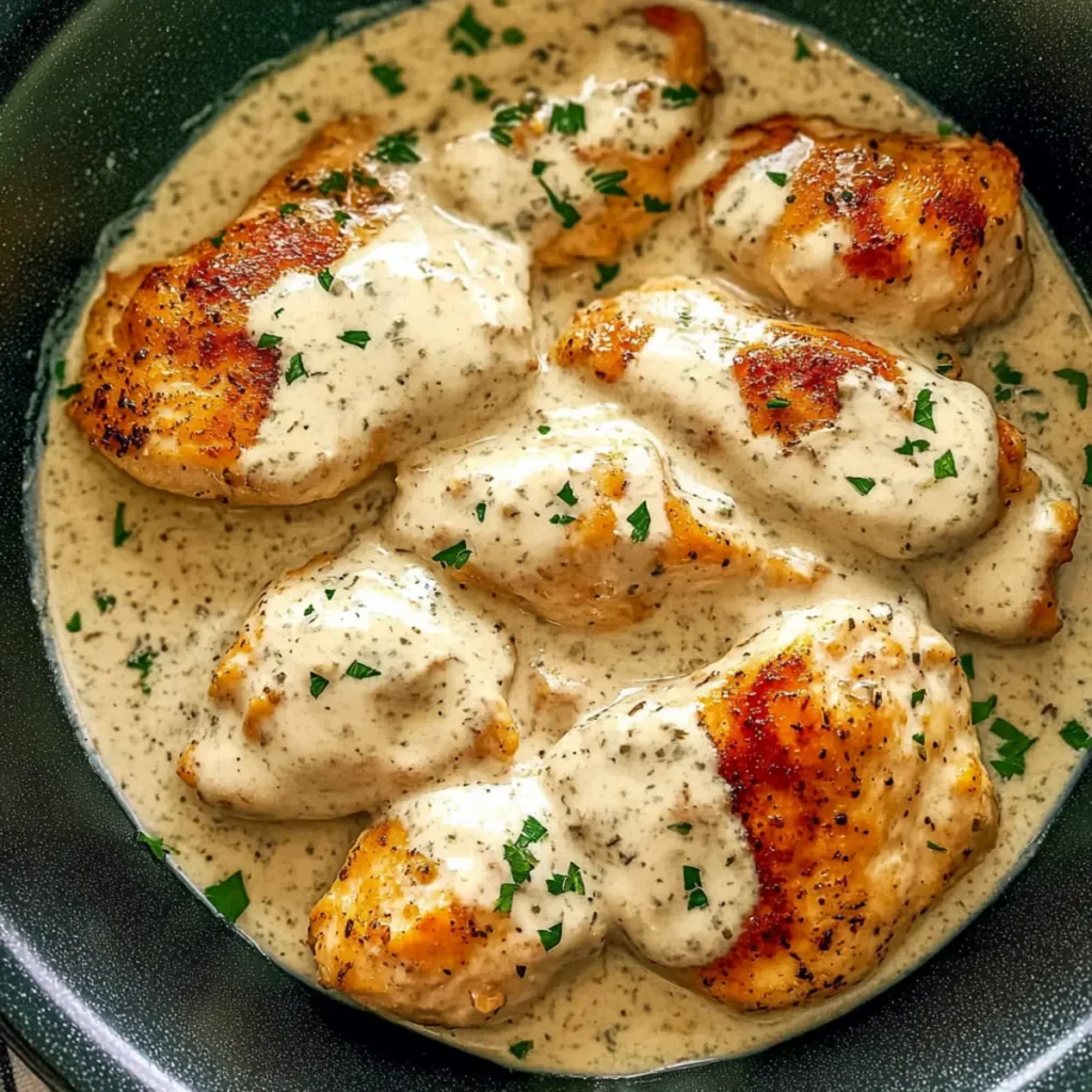 Effortless Creamy Ranch Chicken Crock Pot Recipe