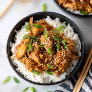 Crockpot Slow Cooker Soy Honey Garlic Chicken