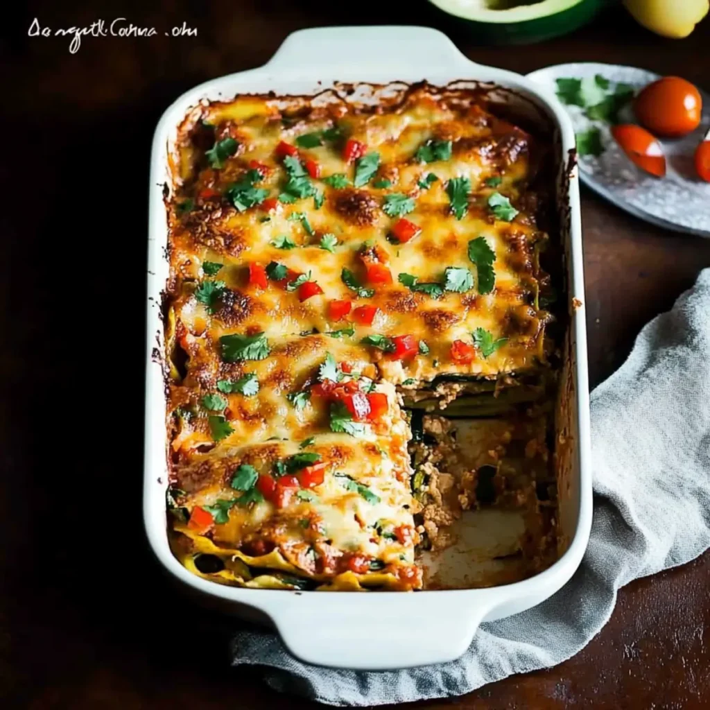 Mexican Zucchini Lasagna