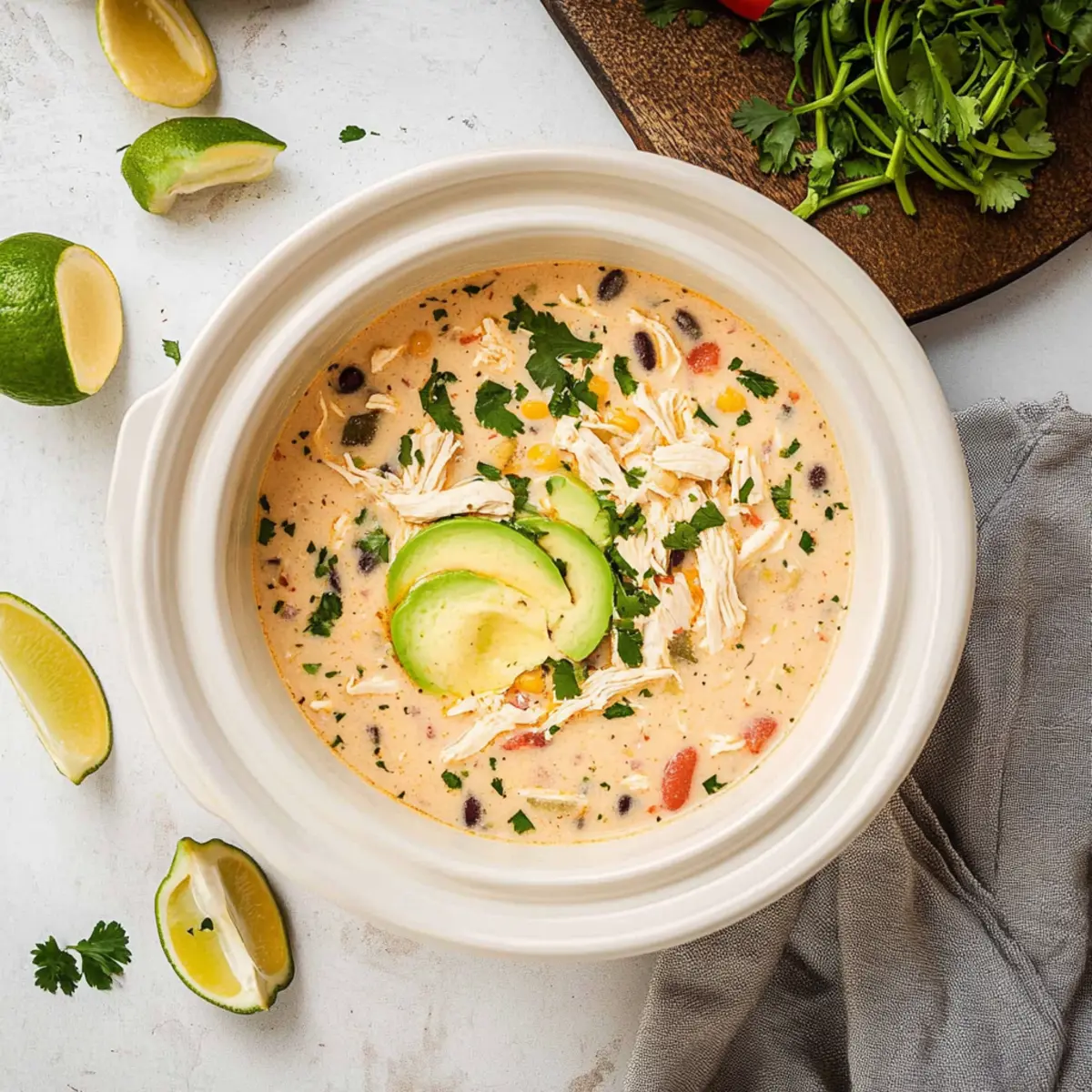 Crockpot White Chicken Chili