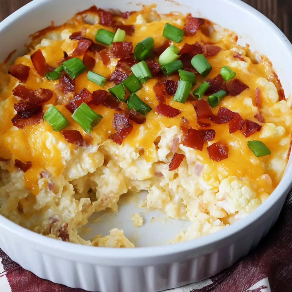 Loaded Cauliflower Casserole