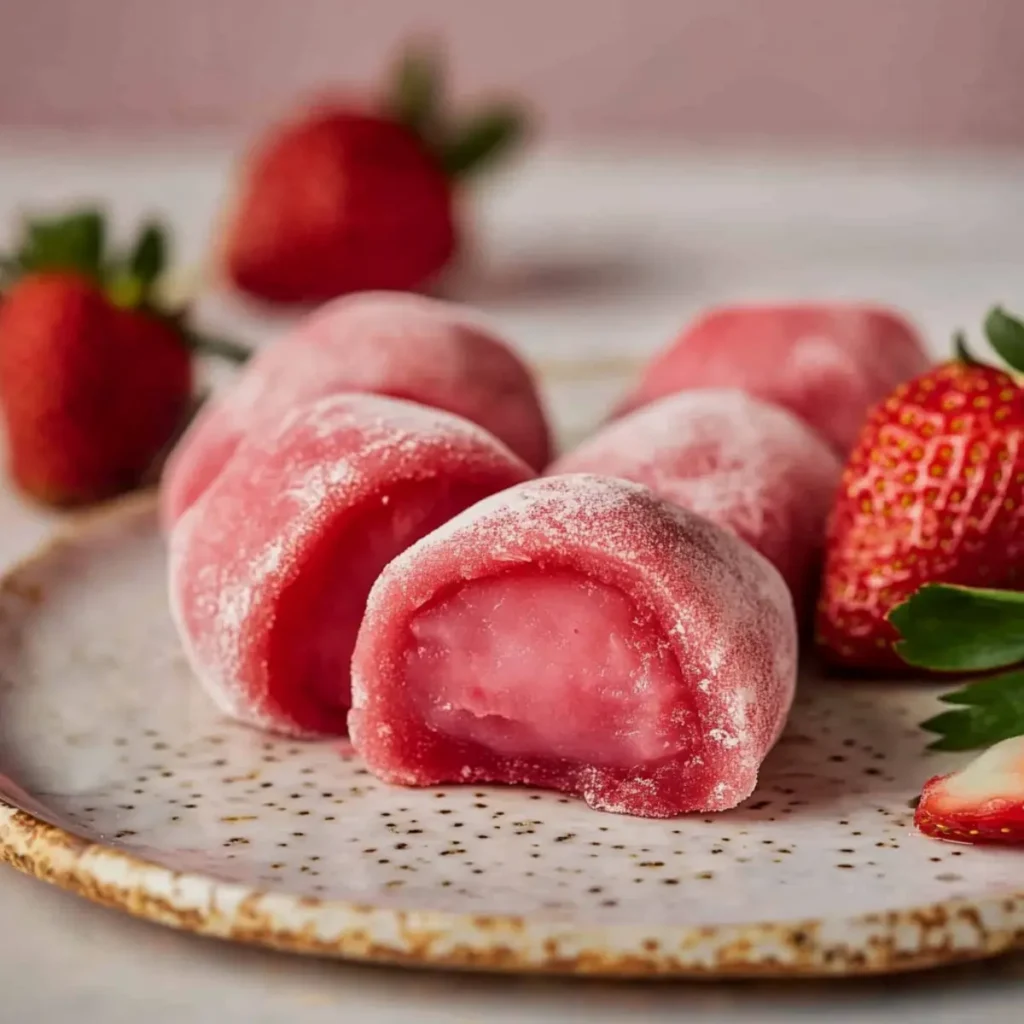 Strawberry Mochi