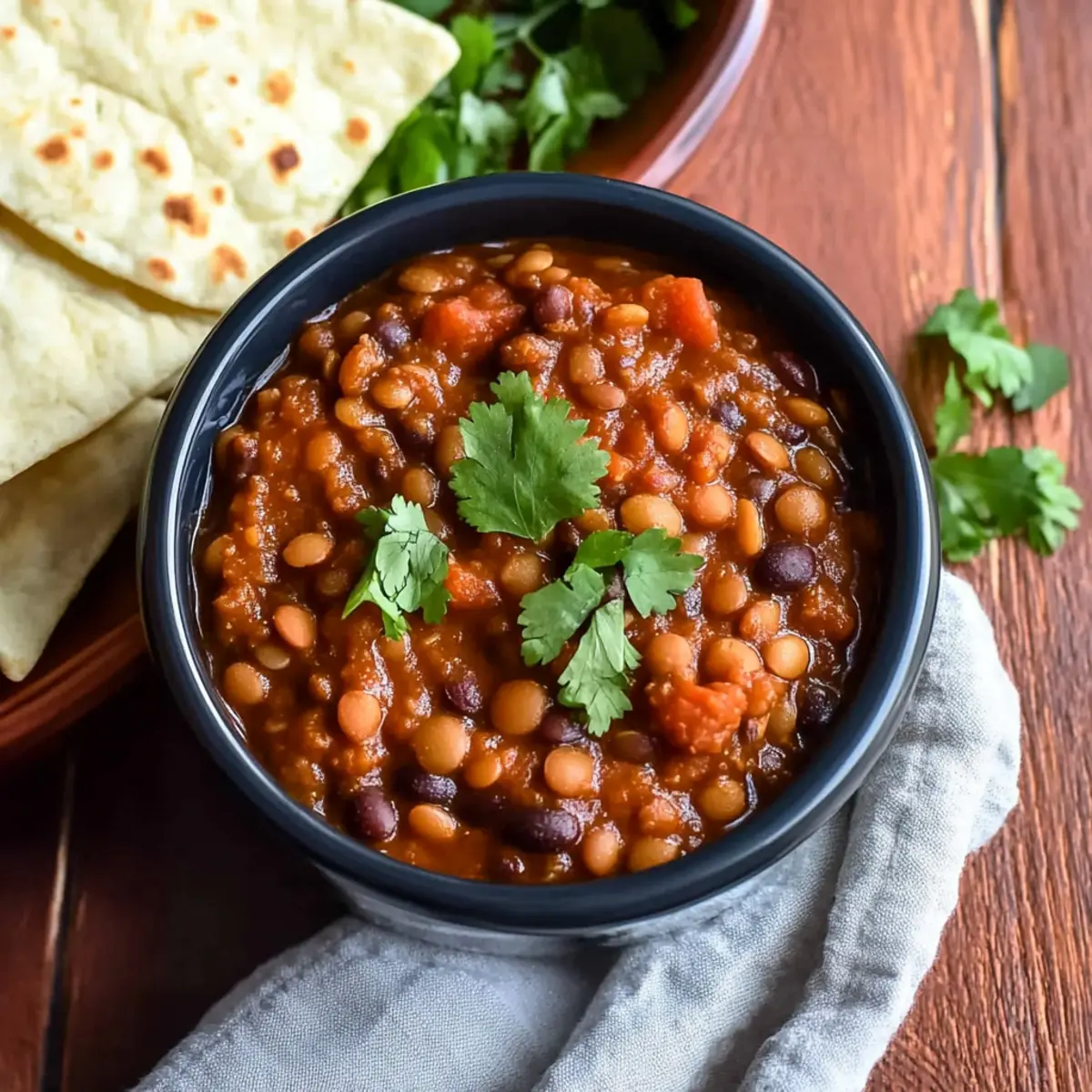 Slow Cooker Madras Lentils