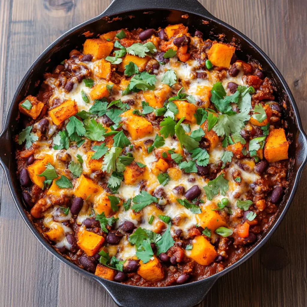Sweet Potato Chili Casserole