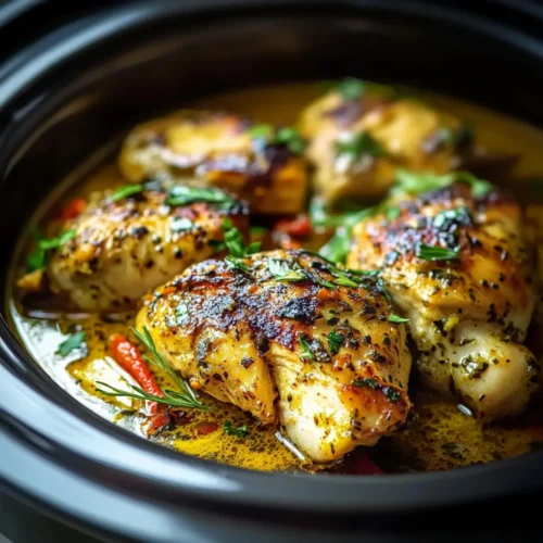 Slow Cooker Garlic Butter Chicken: A Cozy Dinner Solution
