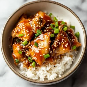 Honey Garlic Slow Cooker Chicken Thighs