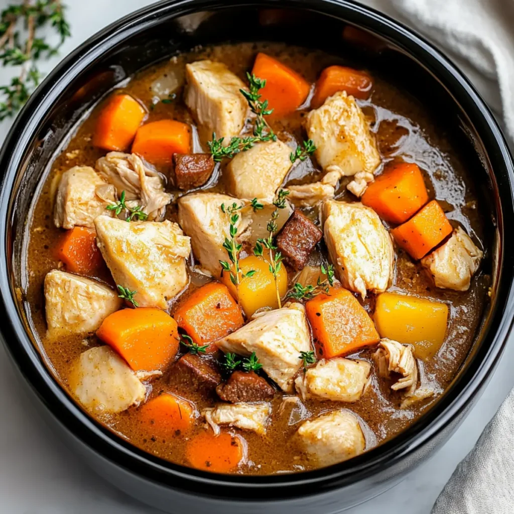 Crockpot Chicken Casserole