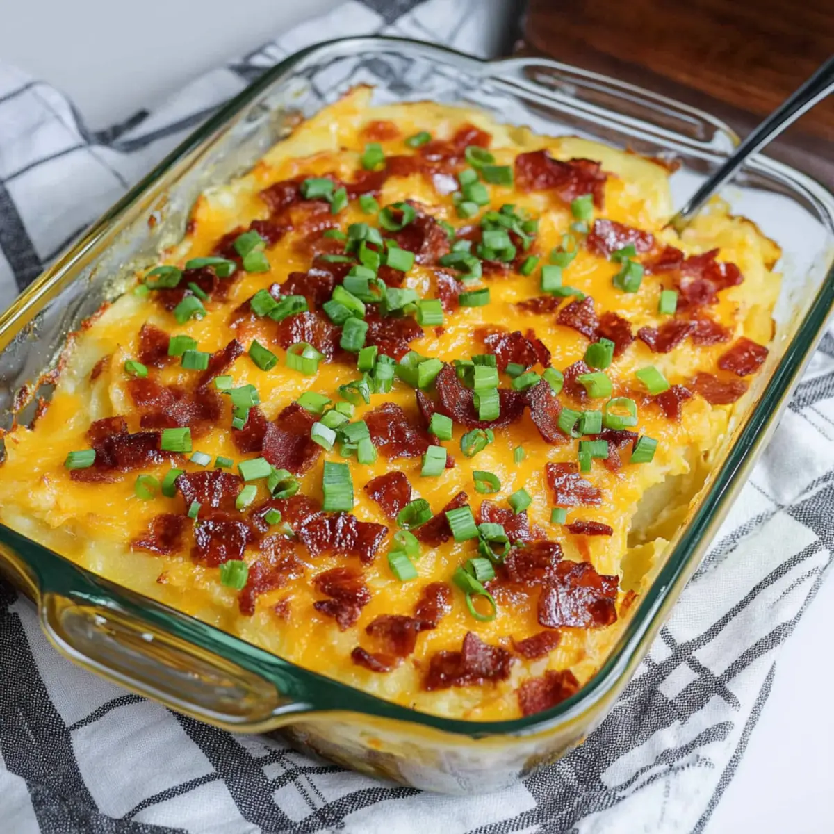 Easy and Delicious Loaded Baked Potato Casserole Recipe