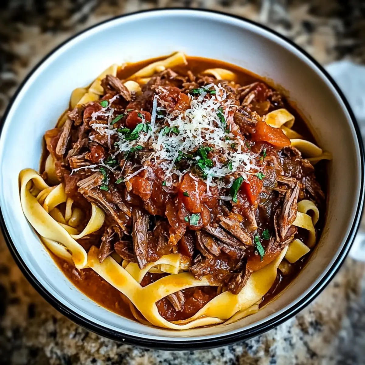 Sunday Slow Cooker Beef Ragu Recipe