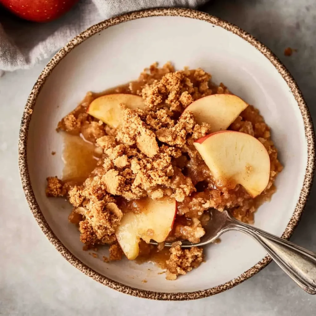 Homemade Apple Crisp Recipe