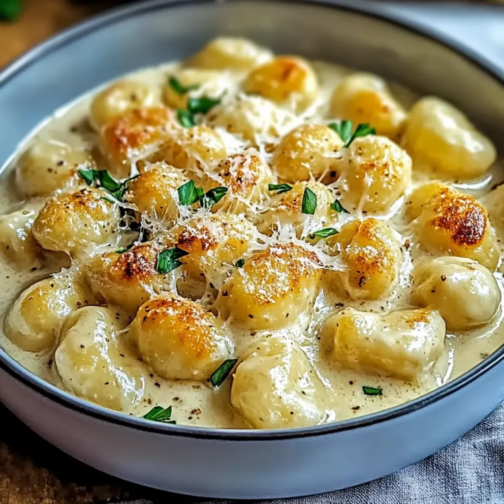 Quick Creamy Crack Chicken Gnocchi