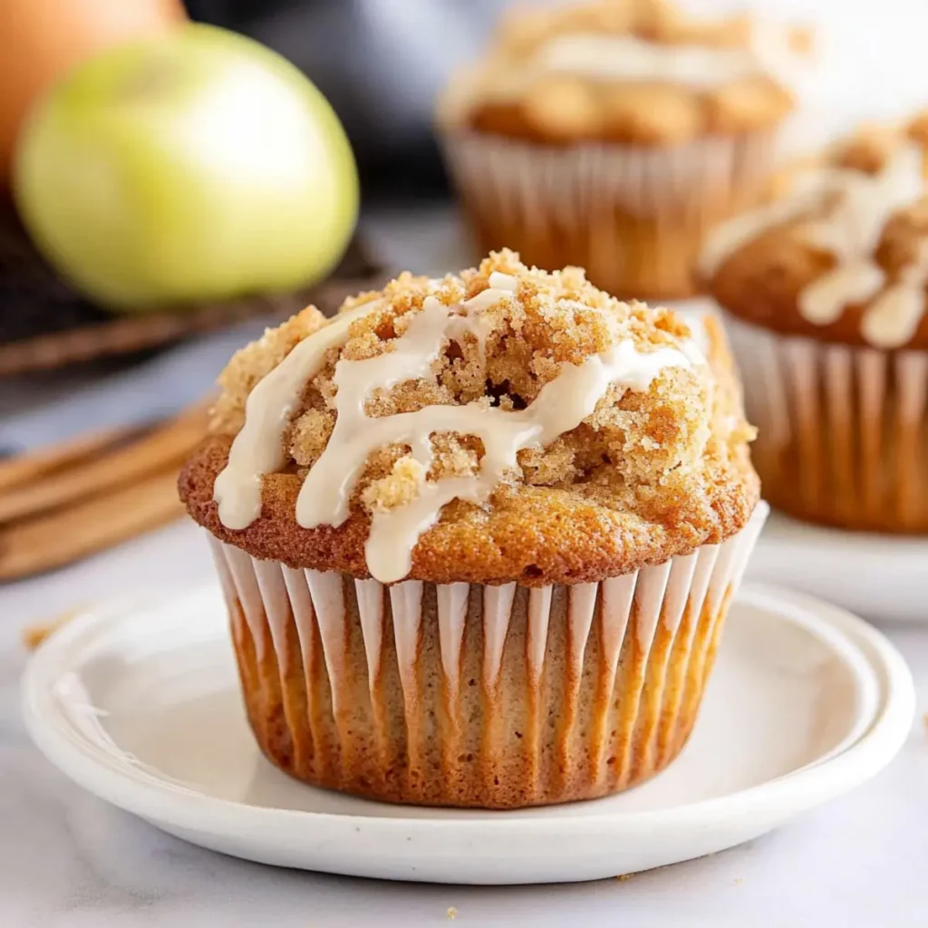 Apple Coffee Cake Muffins