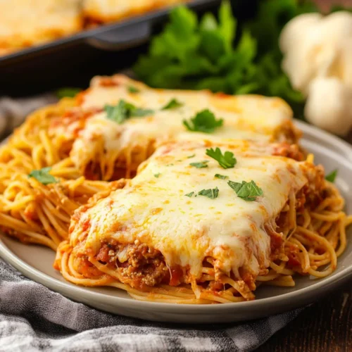 Easy Baked Spaghetti