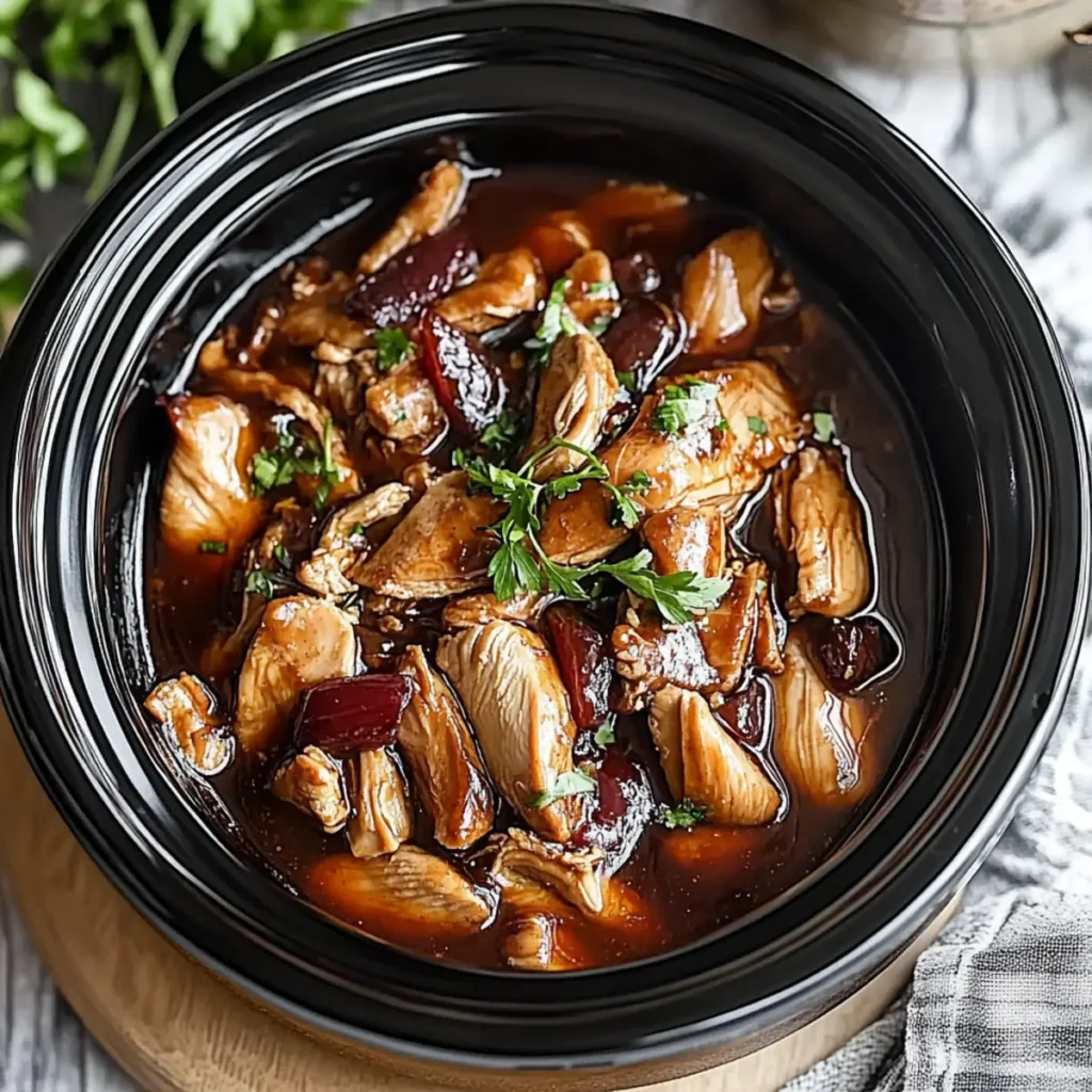 Crock Pot Bourbon Chicken Recipe is a must-try dish!