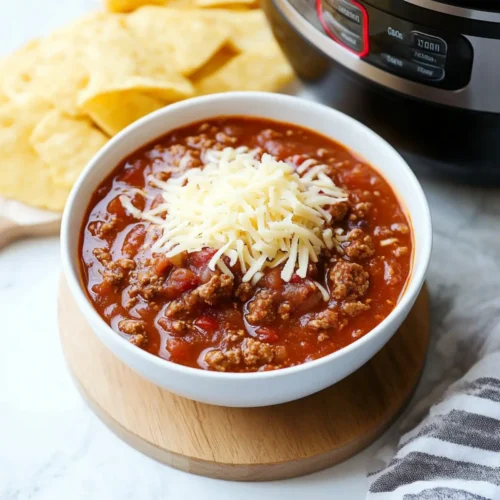 The Best Instant Pot Classic Ground Beef Chili