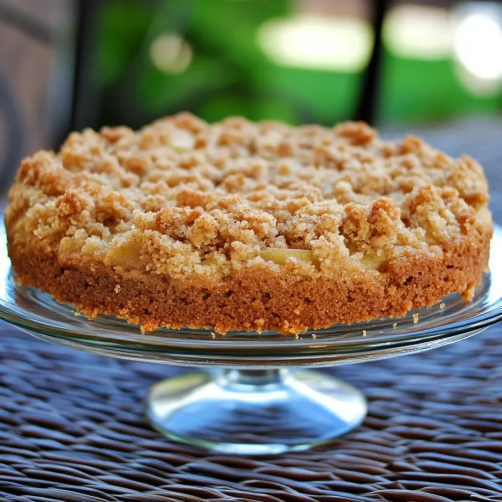 Apple Cinnamon Crumb Cake
