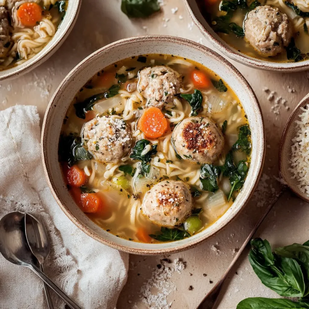 Comforting Italian Wedding Soup