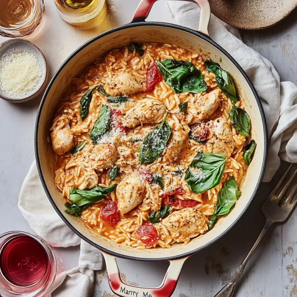 One-Pan “Marry Me” Chicken Orzo