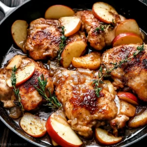 Skillet Apple Cider Chicken (Quick & Easy)