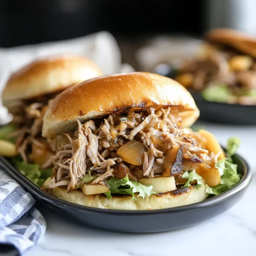Slow Cooker Apple Cider Pulled Pork Recipe