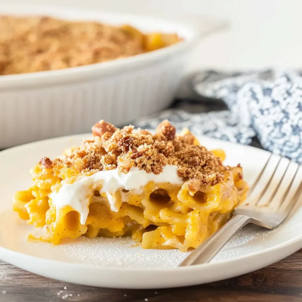 Sweet, Nutty Butternut Squash Dessert Pasta