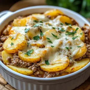 Slow Cooker Cowboy Potato Casserole