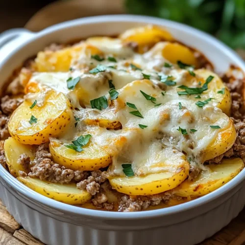 Slow Cooker Cowboy Potato Casserole