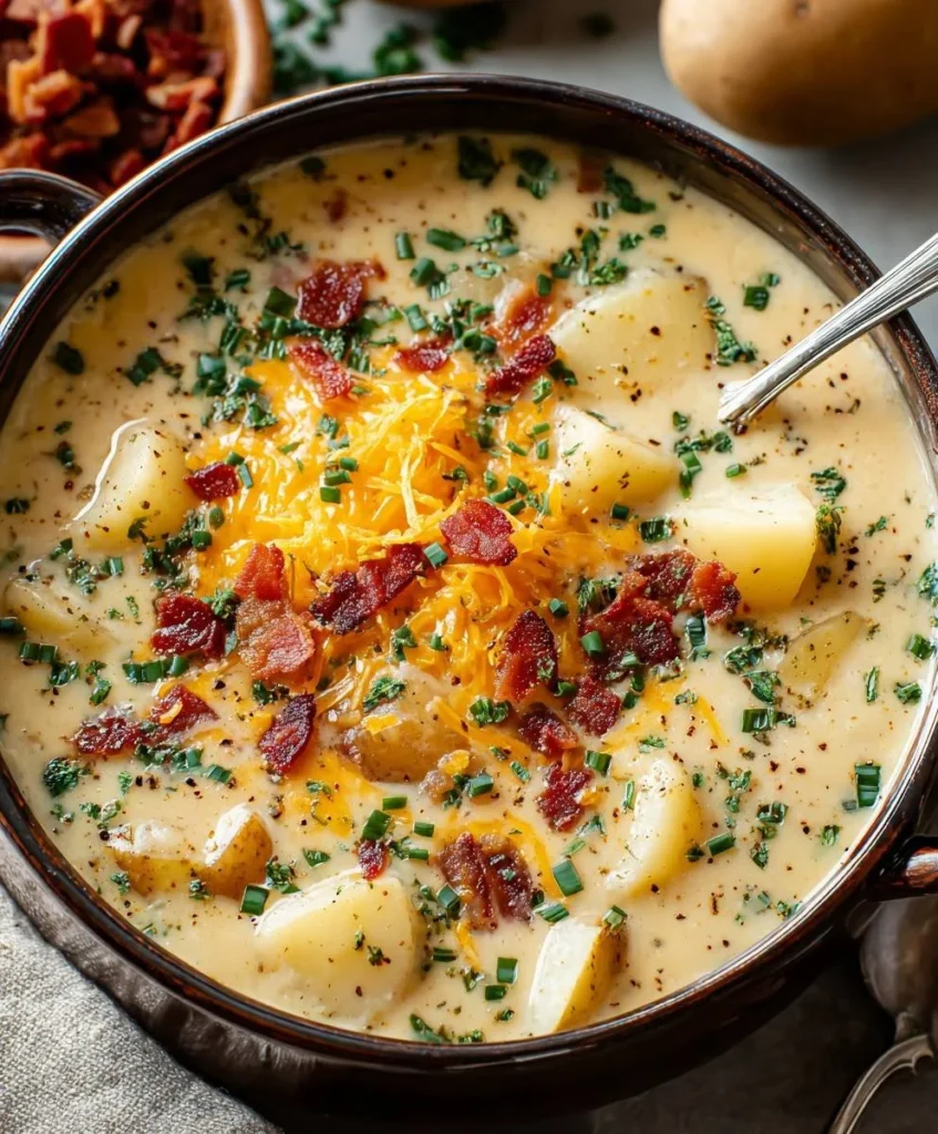 Creamy Outback Potato Soup made easy at home