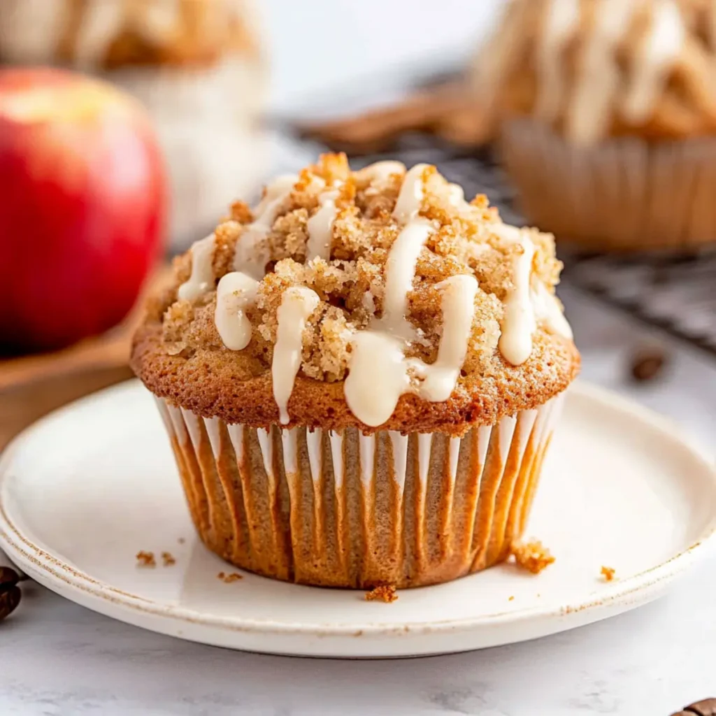 Apple Coffee Cake Muffins