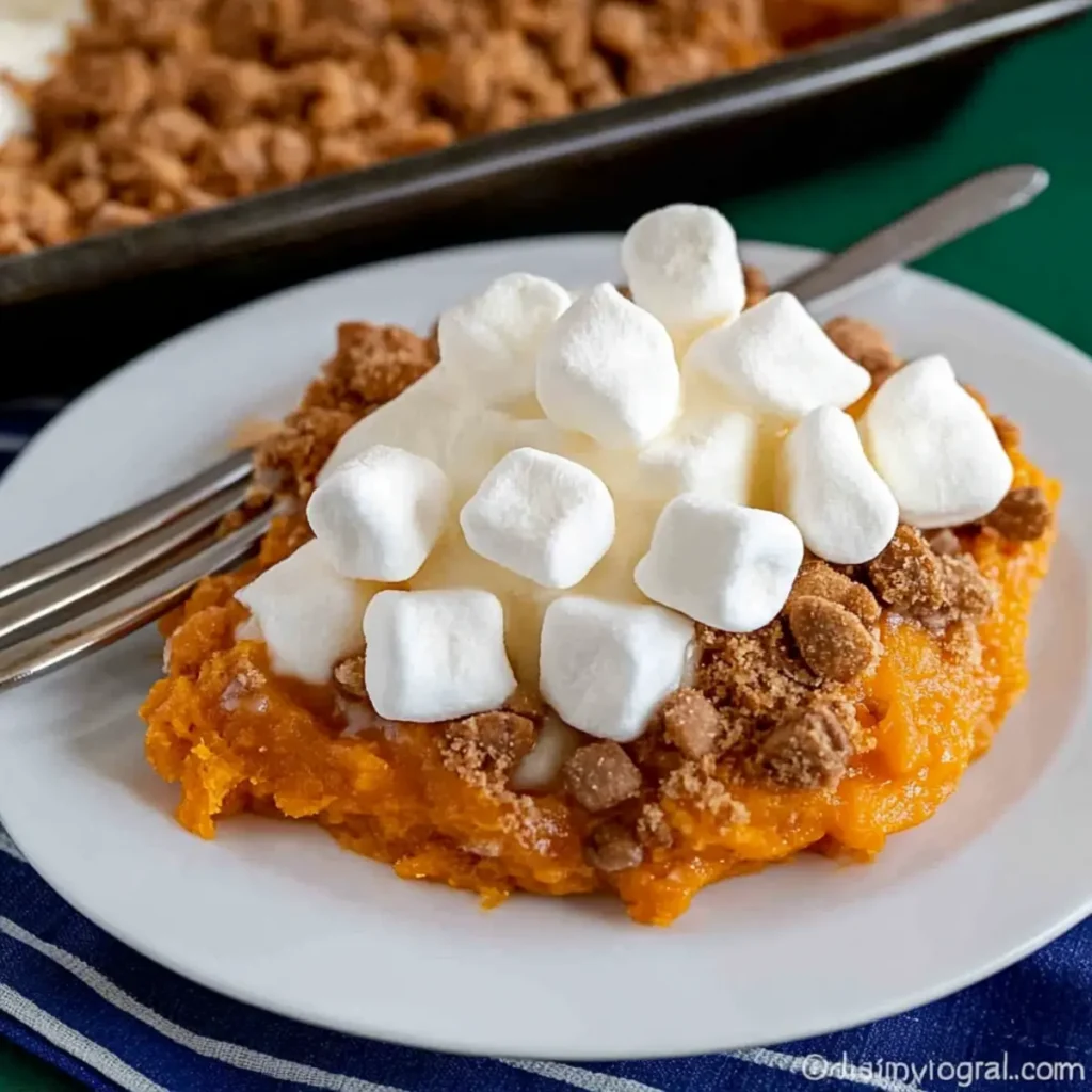 Sweet Potato Casserole With Marshmallows
