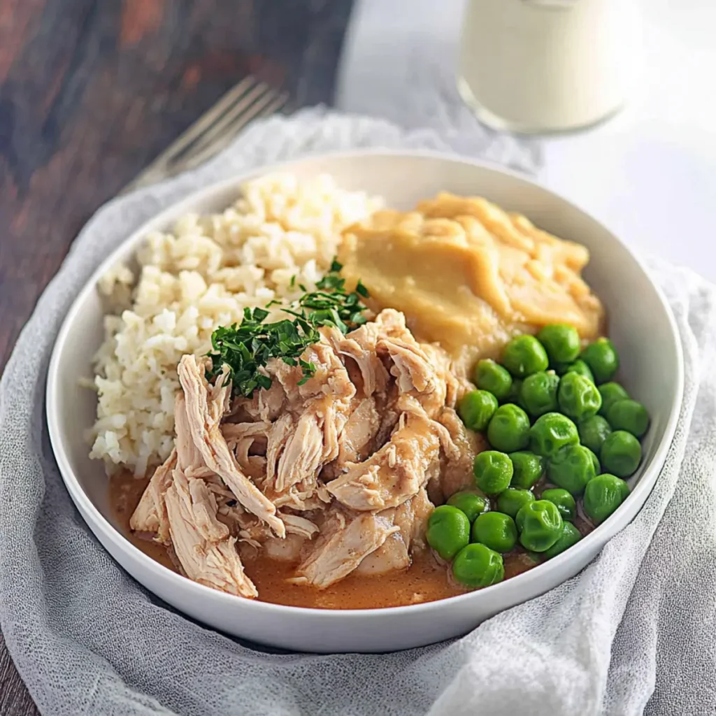 Tender Slow Cooker Mississippi Chicken