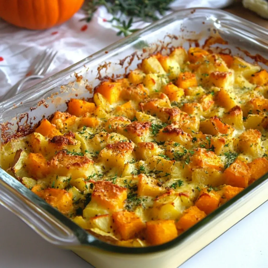 Pumpkin Potato Bake