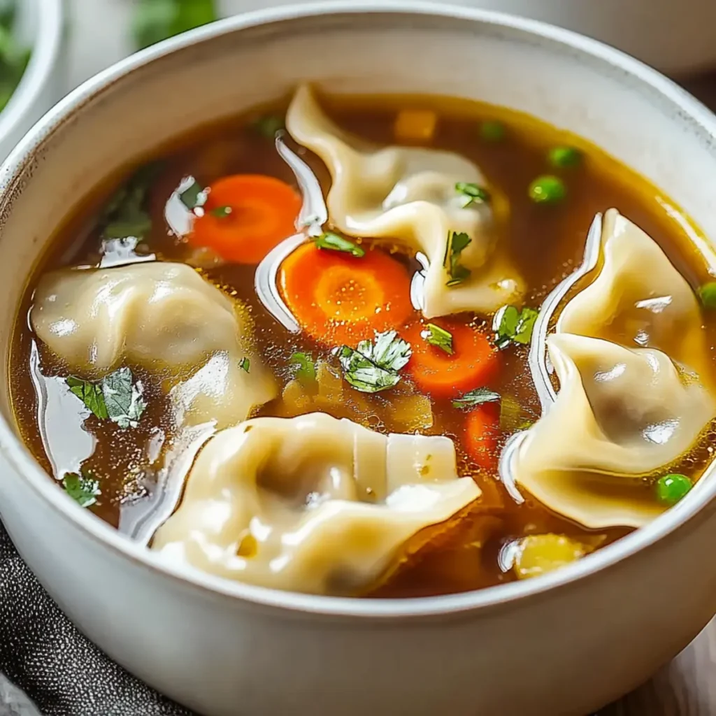 Easy Potsticker Soup Recipe for Comfort Food Lovers