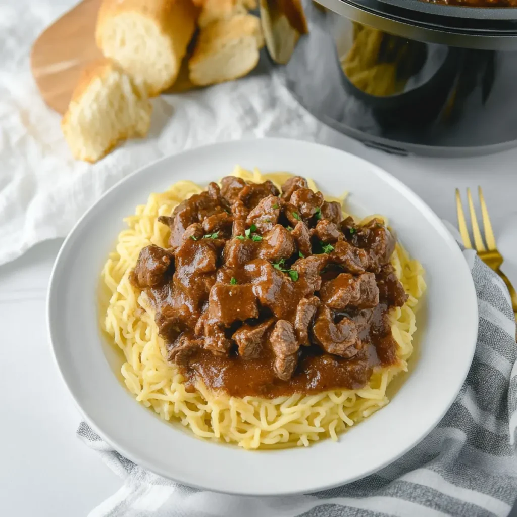 Crock Pot Beef Tips